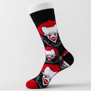 Creepy Clown Pennywise Trouser Socks